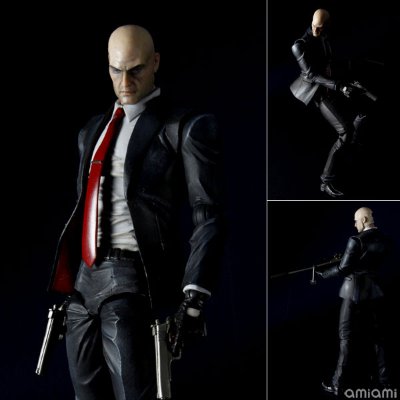 PlayArts改 ヒットマン アブソリューション エージェント47 可动手办