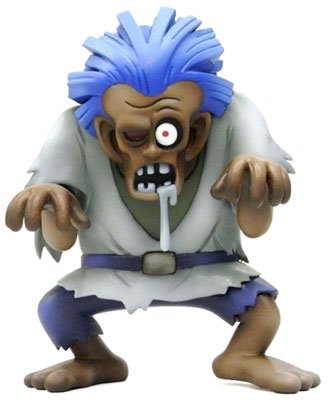 龙ク依丝特 ソフビモンスター 023 くさったしたい