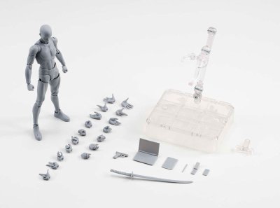 S.H.Figuarts 素体君（男性素体） 豪华套装 灰色版
