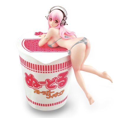 超级索尼子 压泡面 白色