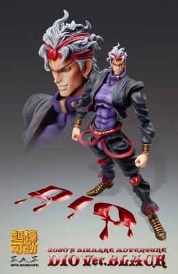 超像可动#50 JOJO的奇妙冒险 星尘斗士 DIO（荒木飞吕彦指定カラー）