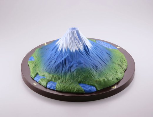 モリナガ・ヨウの立体図鉴『富士山』