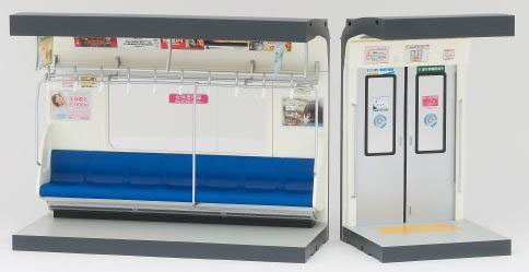 部品模型系列 1/12 内装模型 通勤电车(青色シート)