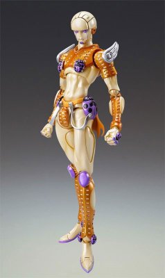 超像可动#38 JOJO的奇妙冒险 黄金之风 38.黄金体验(荒木飞吕彦指定色)
