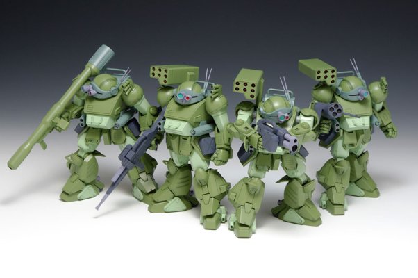 装甲骑兵votoms 1/35 眼镜斗犬ターボカスタム ザ拉丝特レッドショル