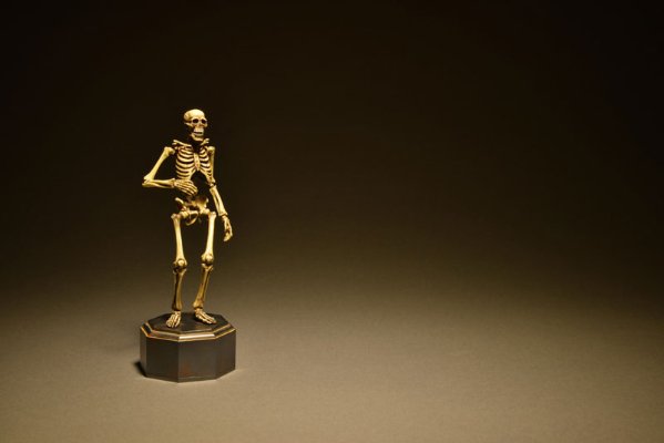 KT Project KT-006 竹谷隆之自在置物 骸骨 着彩