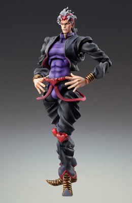 超像可动#50 JOJO的奇妙冒险 星尘斗士 DIO（荒木飞吕彦指定カラー）