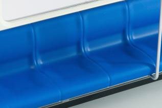 部品模型系列 1/12 内装模型 通勤电车(青色シート)