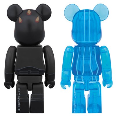 ベアブリック スター・ウォーズ ダース・ベイダー(ホログラフィックVer.)＆ダース・モール 2PACK