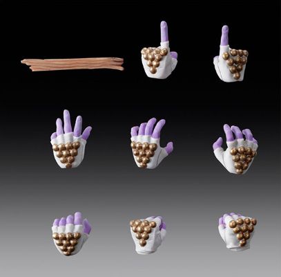 超像可动 JOJO的奇妙冒险 第四部 不灭钻石 白金之星