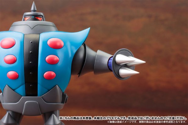 昭和模型少年クラブ 新造人间キャシャーン ツメロボット(キャシャーンミニ手办付き)