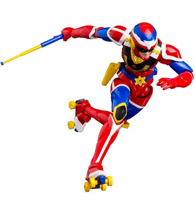 タツノコヒーローズ ファイティングギア とんでも戦士ムテKING 可动手办