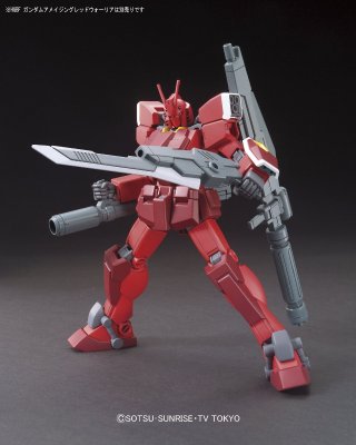 HGBF 1/144 高达创战者TRY  PF-78-3A  惊异红战士高达