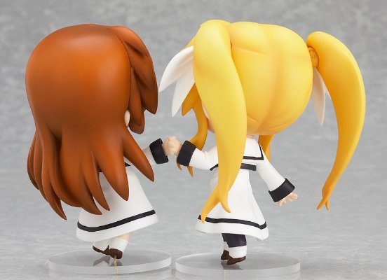 粘土人 #254 魔法少女奈叶 电影2 A的艺术 & 菲特·泰斯塔罗沙 私立圣祥大付属小学校制服