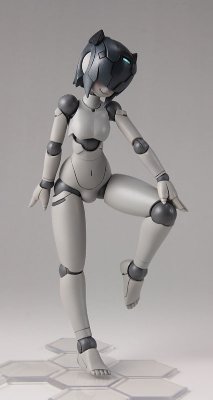 机械新人类 MMM素体 沙姆洛克 浅灰色