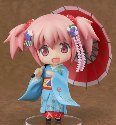 粘土人 #332 魔法少女小圆 鹿目圆香 舞妓Ver.