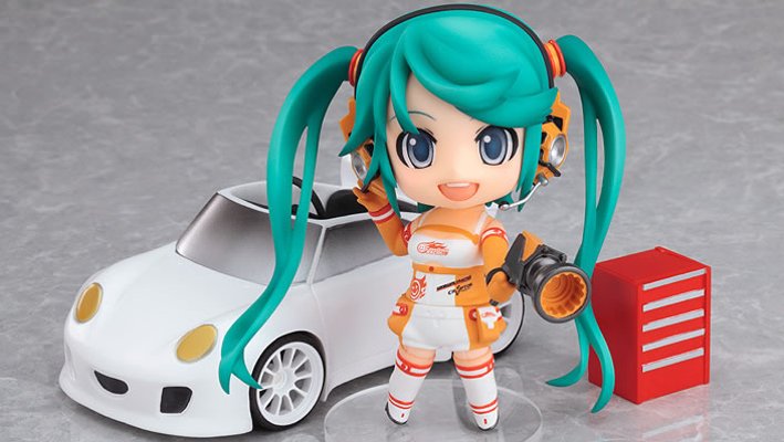 粘土人 #109a 良笑赛车 VOCALOID 初音未来 Racing 2010