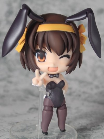 粘土人 #14 凉宫春日的忧郁 凉宫春日 Pearl Ver. Bunny Girl Ver.