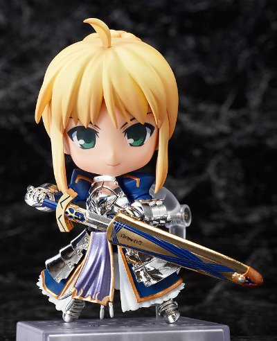 粘土人 #250 命运之夜 骑士 SABER 超级移动版 10周年版