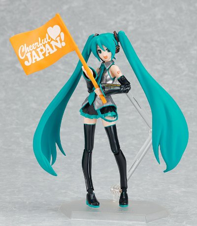 Cheerful JAPAN! figma #114 VOCALOID 初音未来 応援ver. 