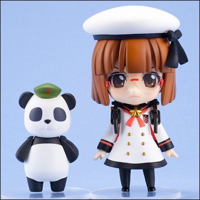 粘土人 #096-A 魔法海军陆战队くせる☆まりたん じえいたん  海洋版本>