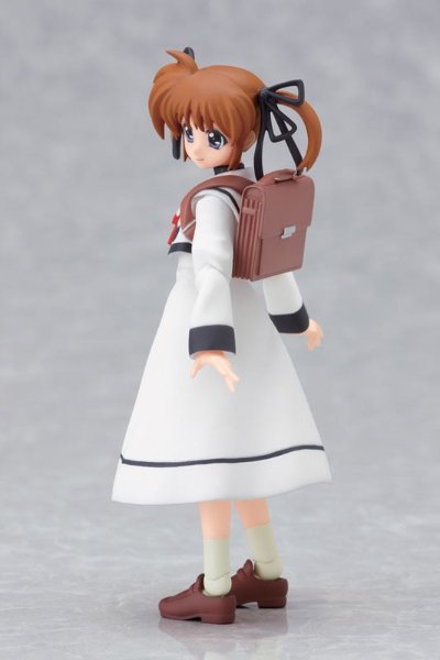 figma #SP-7 魔法少女奈叶 エース&魔法少女奈叶 A's PORTABLE - THE BATTLE OF ACES - 高町 なのは|尤诺・斯克莱亚 School Uniform 