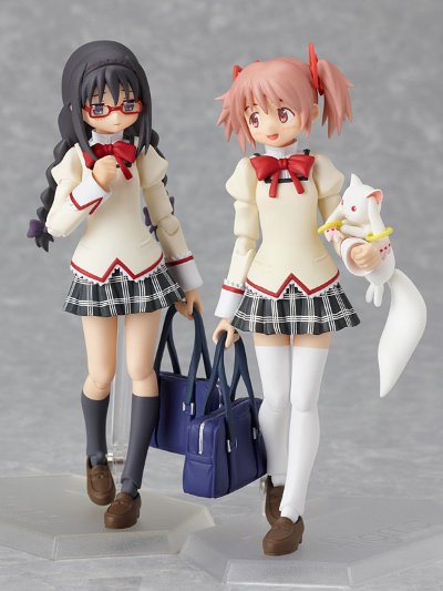 figma #SP-39 魔法少女小圆 鹿目圆香|キュゥべえ 制服ver. 