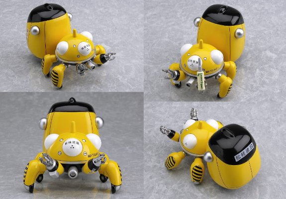 粘土人 #022 攻壳机动队 S.A.C. 塔奇克玛 黄色版本