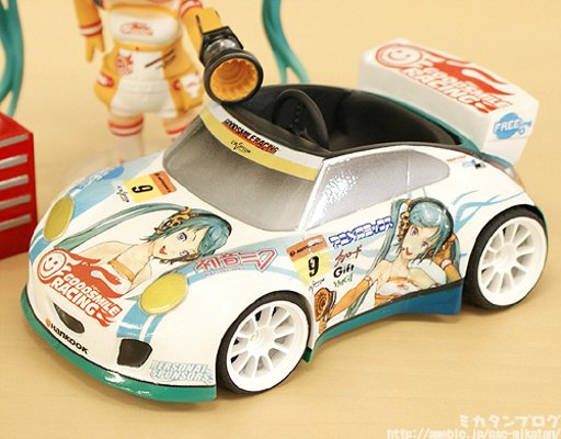 粘土人 #109a 良笑赛车 VOCALOID 初音未来 Racing 2010