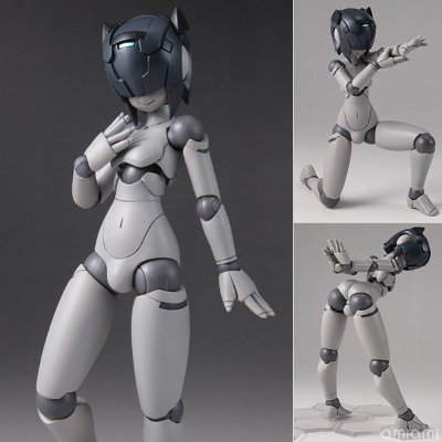 机械新人类 MMM素体 沙姆洛克 浅灰色