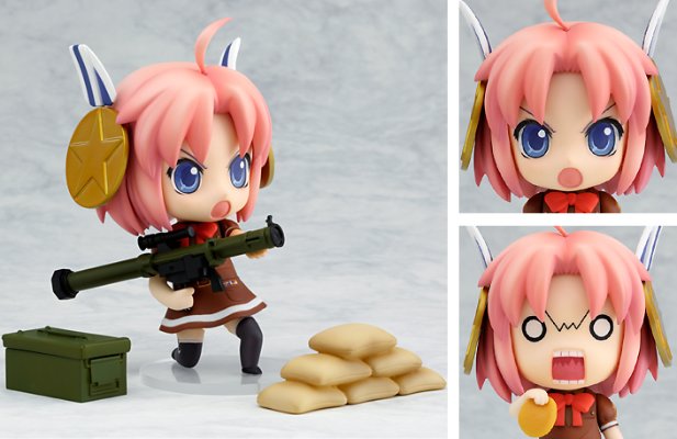 粘土人 #056a 魔法海军陆战队员 像素☆玛利坦玛利坦 战斗突击版