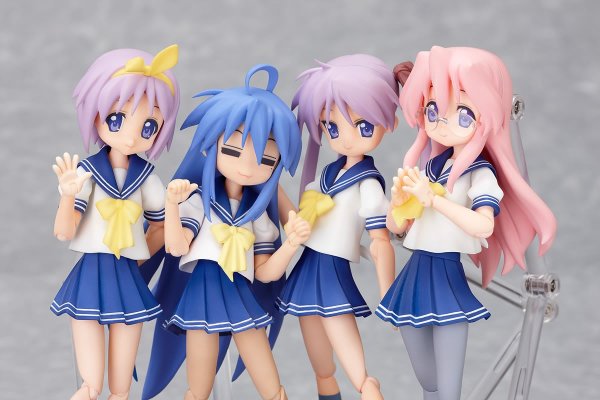 figma#046 幸运星 动画版 高良美幸 夏季校服
