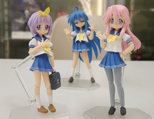 figma#046 幸运星 动画版 高良美幸 夏季校服