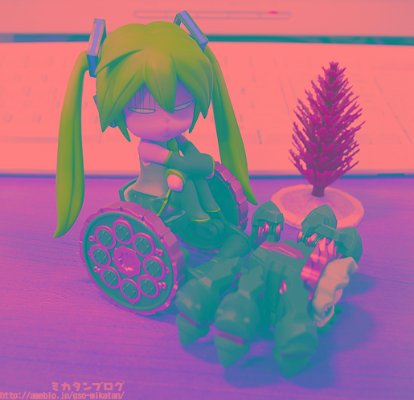 粘土人 #315 黑岩射手 战轮妖精 TV动画ver.