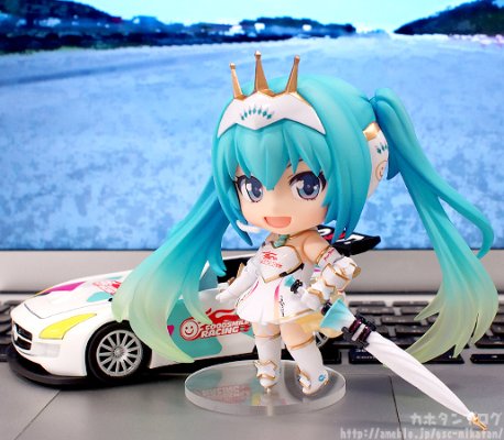 粘土人 #517 GOOD SMILE Racing&VOCALOID 初音未来 Racing 2015