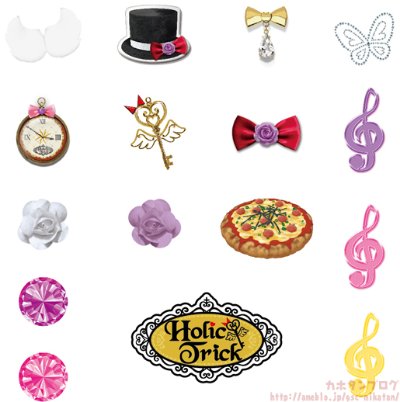 粘土人Co-de 美妙天堂 北条索菲 Holic Trick Cyalume穿搭