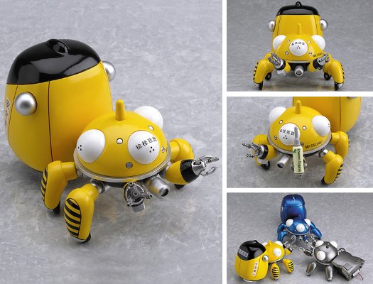 粘土人 #022 攻壳机动队 S.A.C. 塔奇克玛 黄色版本