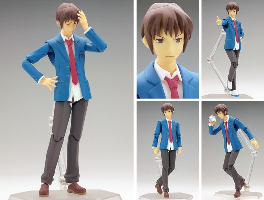 figma#004 凉宫春日的忧郁 阿虚 校服