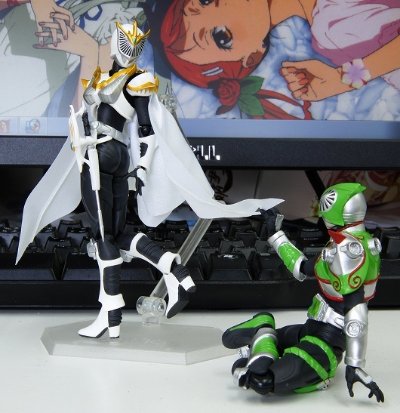 figma #SP-27 カメンRider 龙骑士 仮面Riderキャモ 
