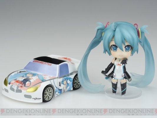 粘土人 #172a VOCALOID 初音未来 赛车手2011版