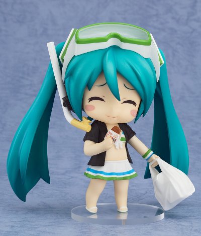 粘土人 #339b  初音未来 2013泳装便利店版