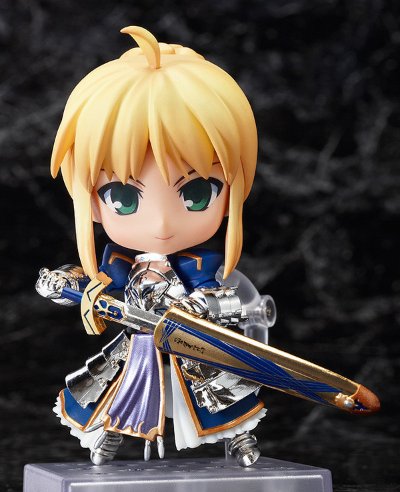 粘土人 #250 命运之夜 骑士 SABER 超级移动版 10周年版