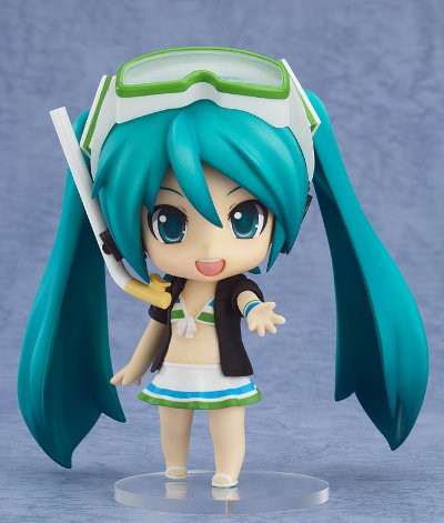 粘土人 #339b  初音未来 2013泳装便利店版