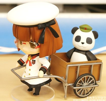 粘土人 #096-A 魔法海军陆战队くせる☆まりたん じえいたん  海洋版本>