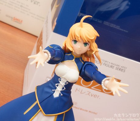 figma #EX-25 Fate/stay night [Unlimited Blade Works] SABER 礼服ver.