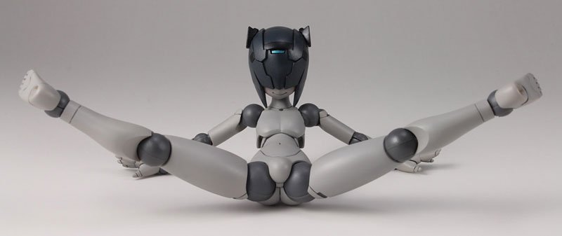 机械新人类 MMM素体 沙姆洛克 浅灰色