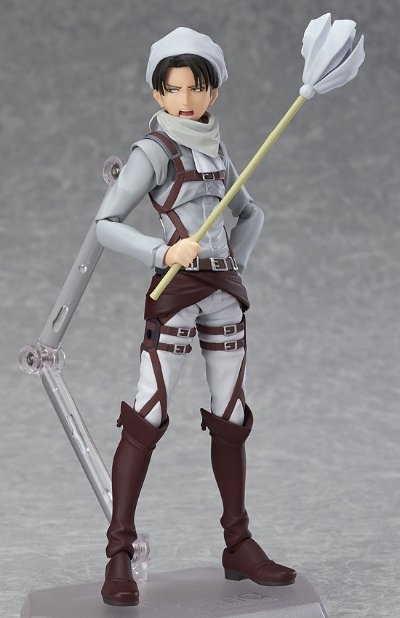 figma #EX-20 进击的巨人 利威尔 扫除ver.