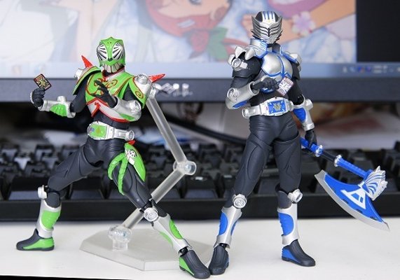 figma #SP-28 カメンRider 龙骑士 仮面Riderアックス 