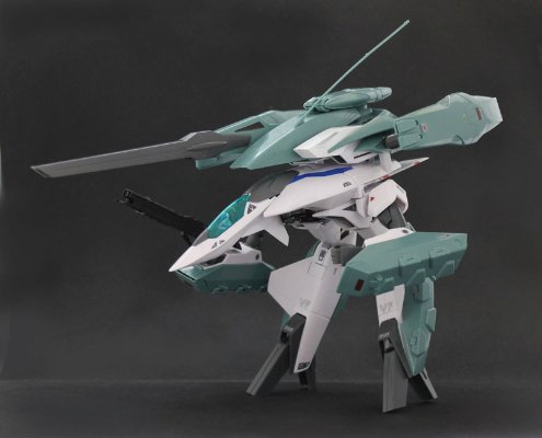 超时空要塞MacrossII-LOVERS AGAIN- 1/60 可変 VF-2SS バルキリーII with SAP ネックス・ギルバート机