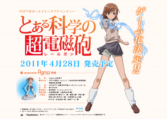 figma #SP-19 某科学的超电磁炮(Railgun) 白井黒子